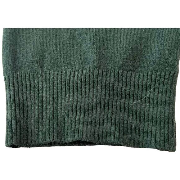 ADRIENNE VITTADINI LONG SLV PULL-OVER VELOUR SWEATER/TOP, WOMEN, 3X-GREEN SILVER - Picture 7 of 11